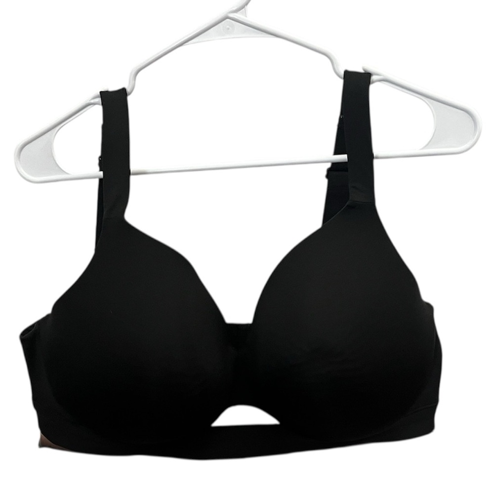 Cacique Lightly Lined Full Coverage Bra Black Size 38DDD